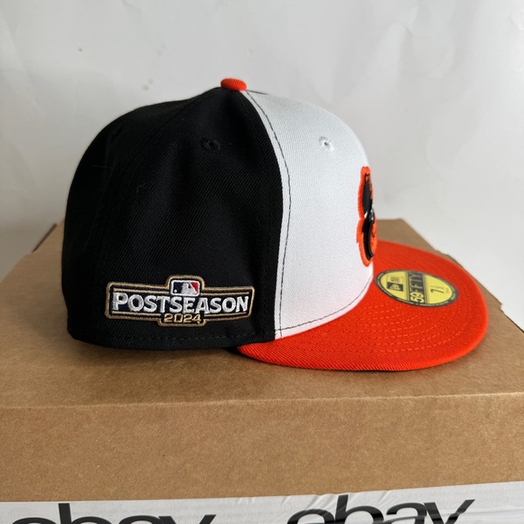 Baltimore Orioles 2024 MLB Post Season Hat Fitted New Era 59FIFTY On Field 7 1/2 - Picture 5 of 9